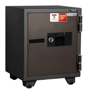 ตู้เซฟนิรภัยสแกนลายนิ้วมือ 110 KG. รุ่น FTS 675 K1FD (มอก.437-2529)