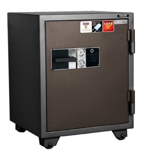 ตู้เซฟนิรภัยสแกนลายนิ้วมือ 150 KG. รุ่น FTS 760 K2FD (มอก.437-2529)