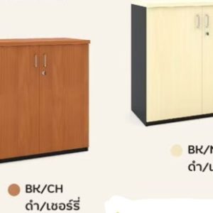 ตู้เอกสารเตี้ย 2 บานเปิด รุ่น FC-804BM